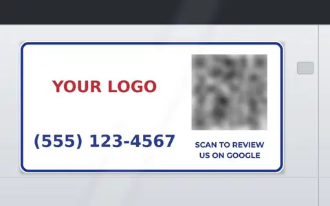 Example car magnet