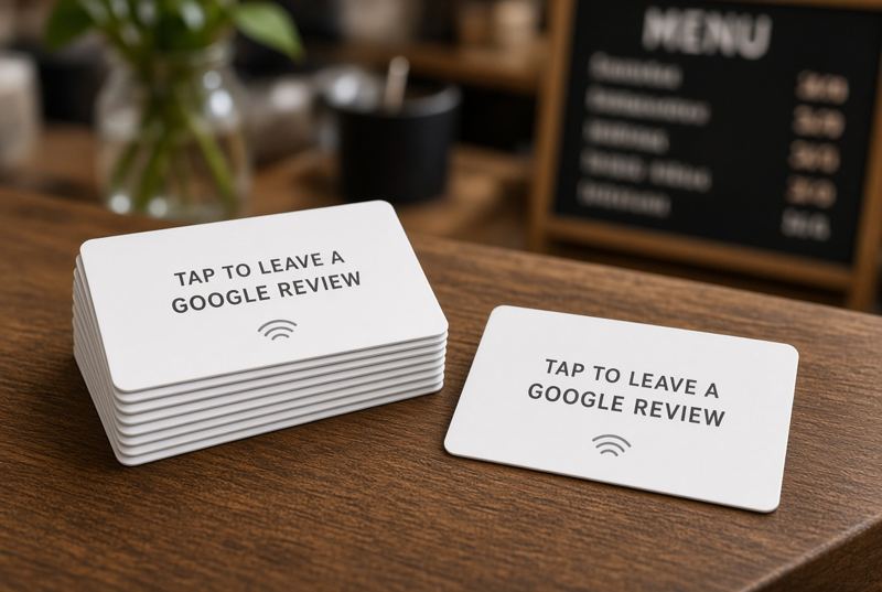 NFC review tap cards